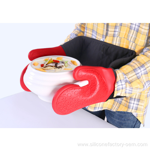 Long Cooking Gloves BBQ Oven Gloves